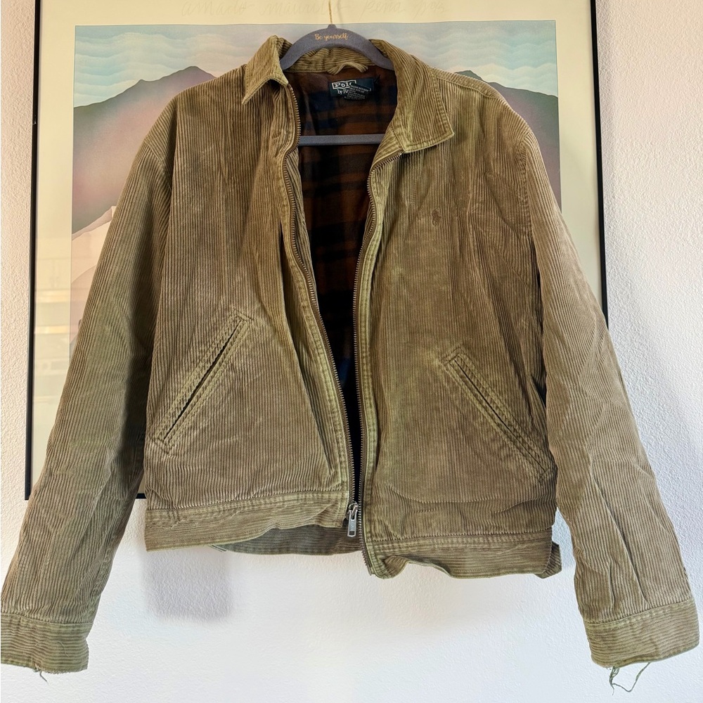 Polo Ralph Lauren Olive Corduroy Jacket